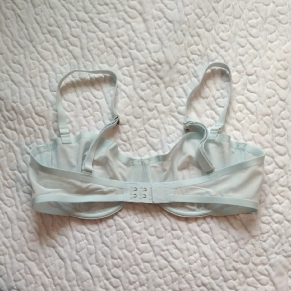 CUUP Elegant Light Blue Underwire Bra Size 34C - Picture 5 of 9